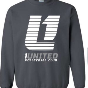 1U Crewneck - Charcoal Big 1U