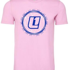 1U TShirt - Pink with blue circle