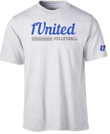 1U Cursive - Heather Grey